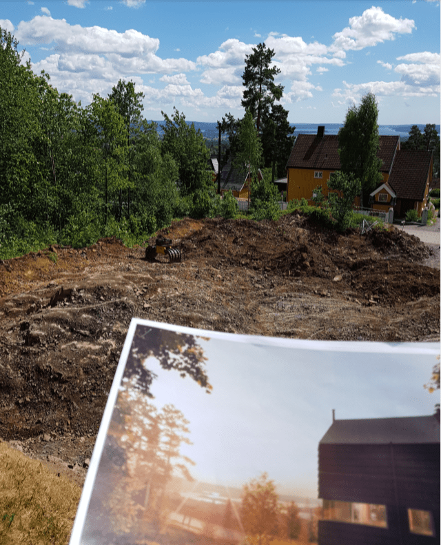 «Fjernet» nabohuset i markedsføring – får bot