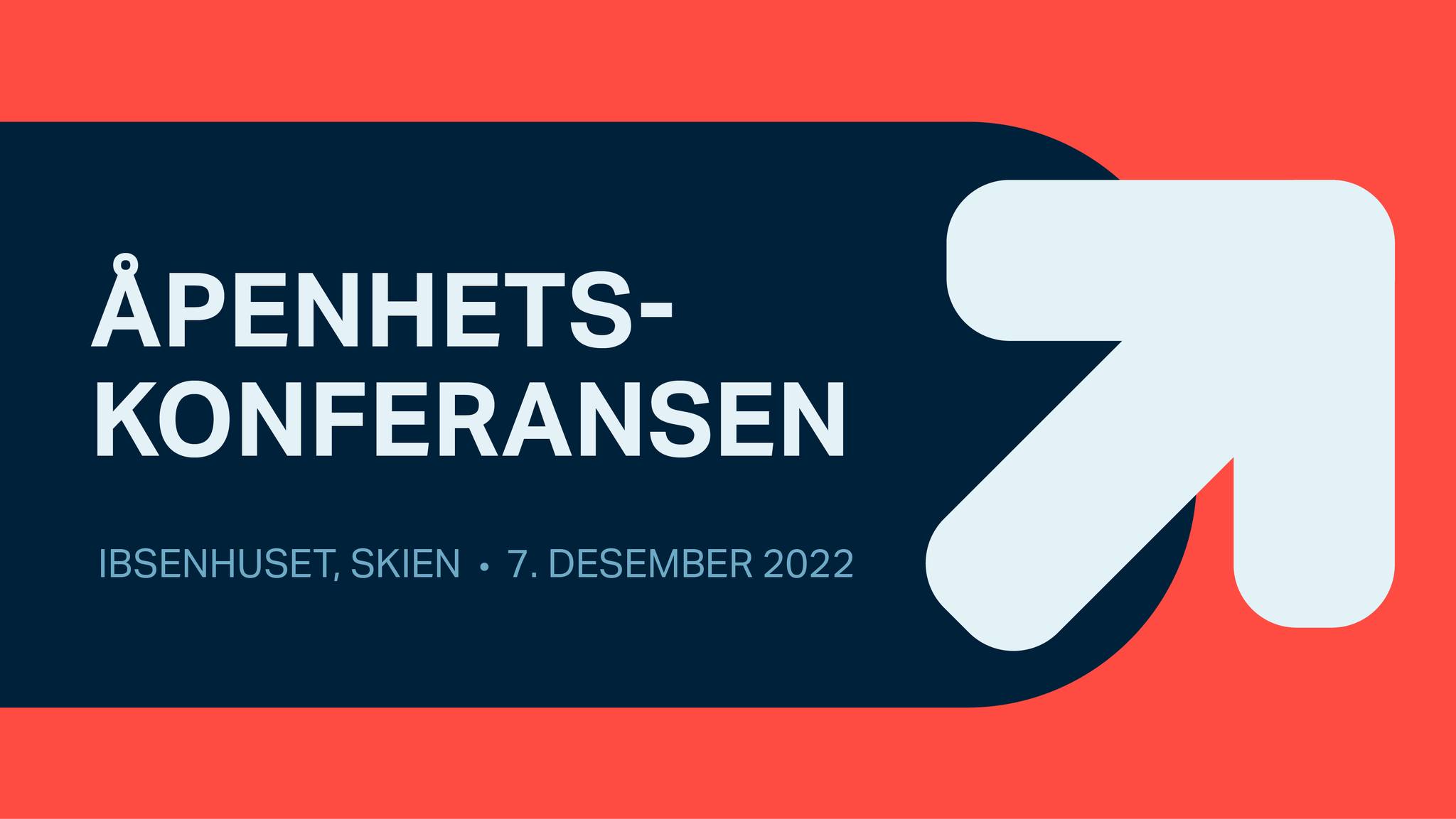 Velkommen til Åpenhetskonferansen!